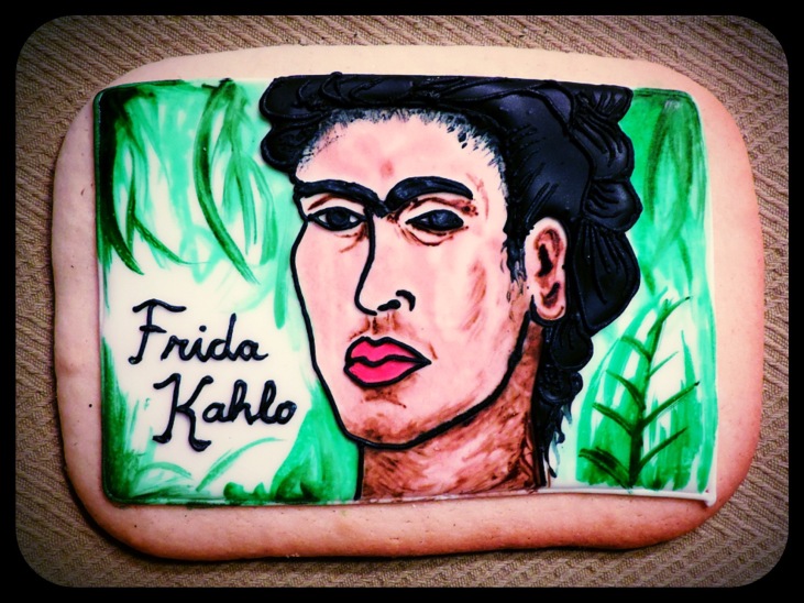 cookie painting frida kahlo